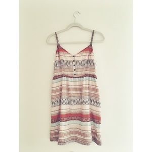 aztec patterned sundress